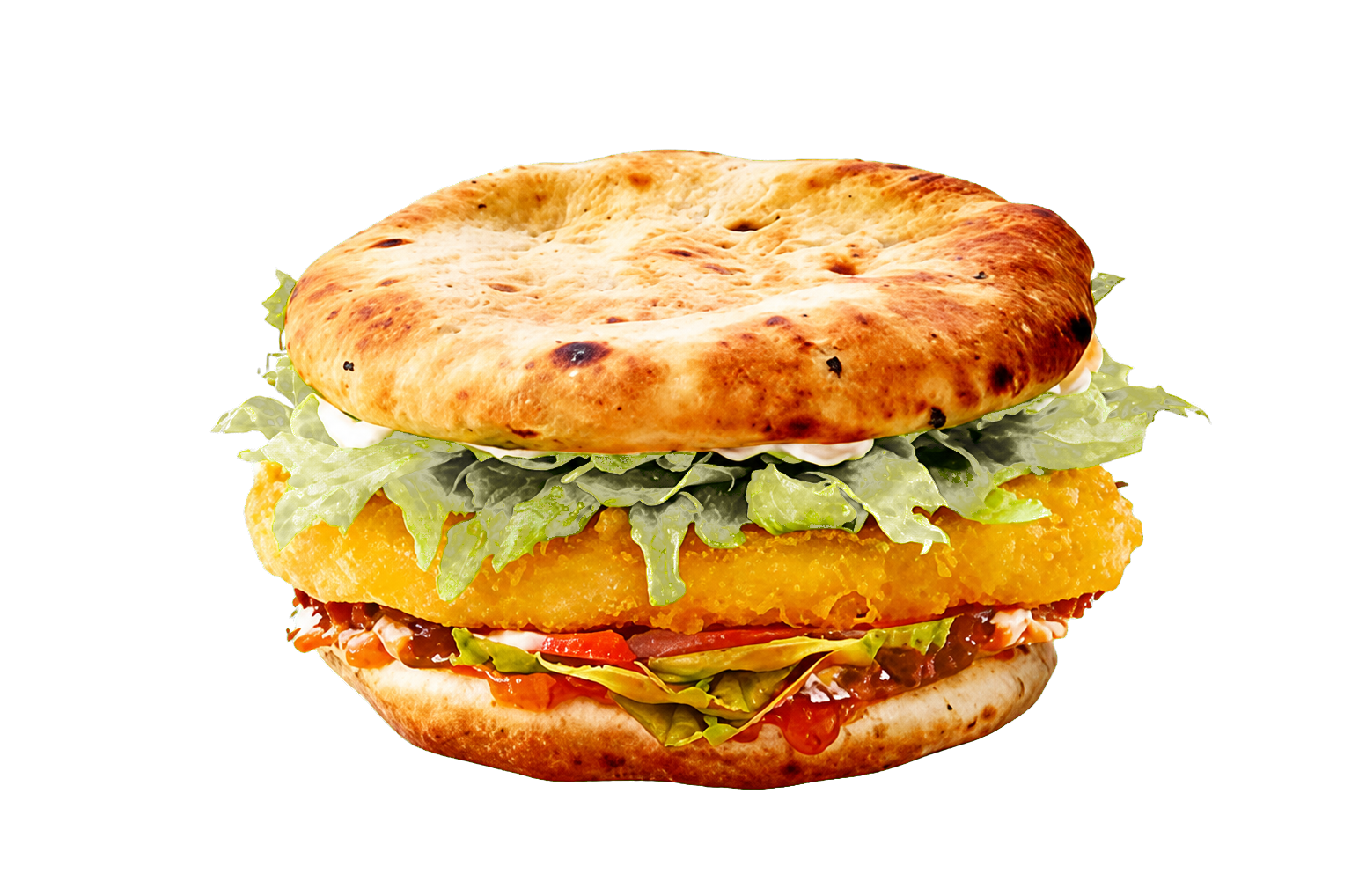 Belge, burger naan au rösti