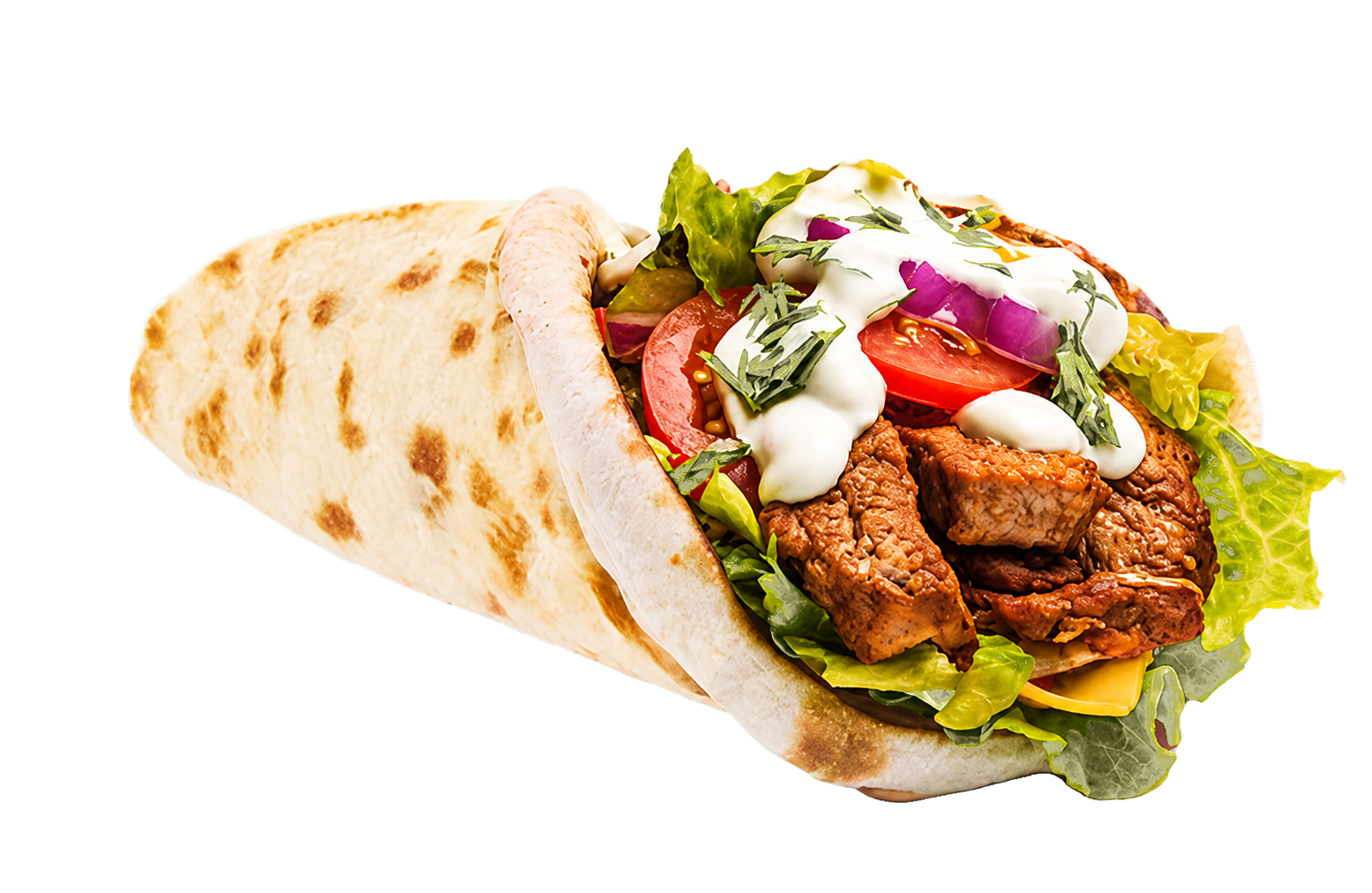 Le Classique, cheese naan kebab